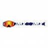 GOGLE IMX SAND ORANGE MATT/BLUE/WHITE - SZYBA ORANGE IRIDIUM + CLEAR (2 SZYBY W ZESTAWIE)