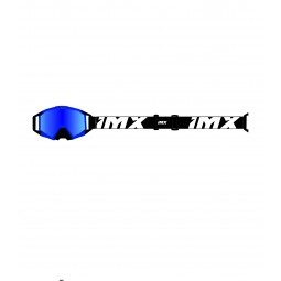 GOGLE IMX SAND BLUE MATT/BLACK - SZYBA BLUE IRIDIUM + CLEAR (2 SZYBY W ZESTAWIE)
