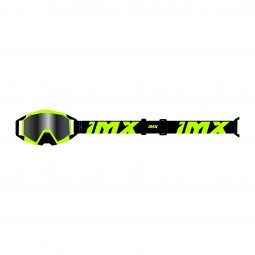 GOGLE IMX SAND FLUO YELLOW MATT/BLACK - SZYBA SILVER IRIDIUM + CLEAR (2 SZYBY W ZESTAWIE)