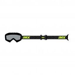 GOGLE IMX MUD BLACK MATT/GREY/FLUO YELLOW - SZYBA CLEAR (1 SZYBA W ZESTAWIE)