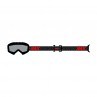 GOGLE IMX MUD BLACK MATT/GREY/RED - SZYBA CLEAR (1 SZYBA W ZESTAWIE)