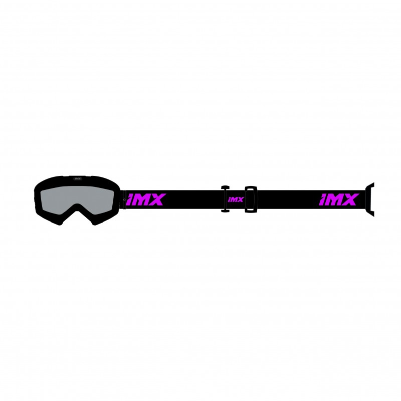 GOGLE IMX MUD BLACK MATT/PINK - SZYBA CLEAR (1 SZYBA W ZESTAWIE)