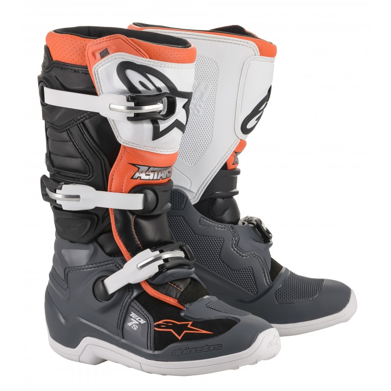 BUTY ALPINESTARS TECH 7 S BLACK/GREY/WHITE/FLUO ORANGE