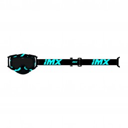 GOGLE IMX DUST GRAPHIC BLUE GLOSS/BLACK - SZYBA DARK SMOKE + CLEAR (2 SZYBY W ZESTAWIE)