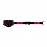 GOGLE IMX DUST GRAPHIC RED GLOSS/BLACK - SZYBA DARK SMOKE + CLEAR (2 SZYBY W ZESTAWIE)