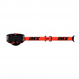 GOGLE IMX DUST GRAPHIC ORANGE GLOSS/BLACK - SZYBA DARK SMOKE + CLEAR (2 SZYBY W ZESTAWIE)