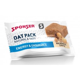 Ciastko energetyczne SPONSER OAT PACK macadamia-migdały chufas pudełko (30szt x 60g) (NEW)