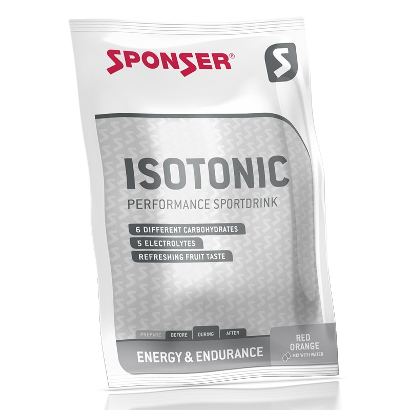 Napój SPONSER ISOTONIC czerwona pomarańcza pudełko 20 szt. x 60g (NEW)