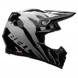 KASK BELL MOTO-9S FLEX CLAW BLACK/WHITE