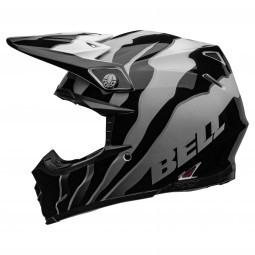 KASK BELL MOTO-9S FLEX CLAW BLACK/WHITE