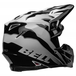 KASK BELL MOTO-9S FLEX CLAW BLACK/WHITE