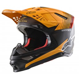 KASK ALPINESTARS SUPERTECH S-M10 DYNO BLACK/CARBON/ORANGE