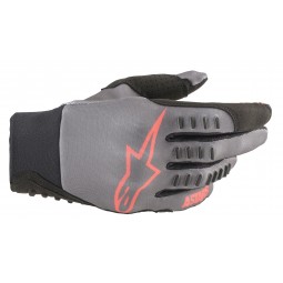 RĘKAWICE ALPINESTARS SMX-E DARK GREY/FLUO RED