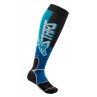 SKARPETY ALPINESTARS MX PRO CYAN BLACK