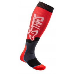 SKARPETY ALPINESTARS MX PLUS-2 RED/WHITE