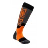 SKARPETY ALPINESTARS MX PLUS-2 JUNIOR COOL GREY/FLUO ORANGE