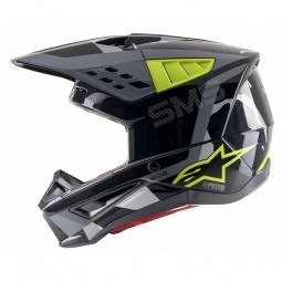 KASK ALPINESTARS S-M5 ROVER ANTHRACITE/FLUO YELLOW/GREY CAMO