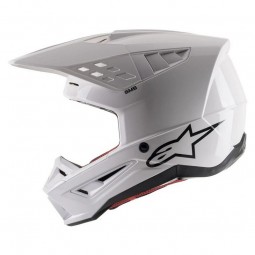 KASK ALPINESTARS S-M5 SOLID WHITE GLOSSY