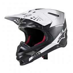 KASK ALPINESTARS SUPERTECH S-M10 DYNO BLACK MATTE/CARBON/WHITE