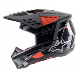 KASK ALPINESTARS S-M5 ROVER ANTHRACITE/FLUO RED/ GREY CAMO