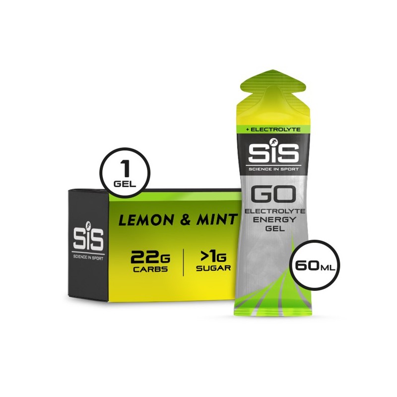 SIS Żel Energetyczny+Elektrol. Cytryna & mięta 60ml