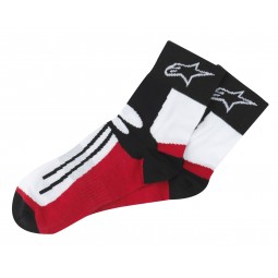 SKARPETY ALPINESTARS RACING ROAD SHORT BLACK/RED