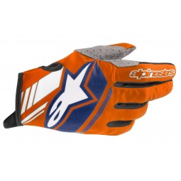 RĘKAWICE ALPINESTARS NEO FLUO ORANGE DARK BLUE