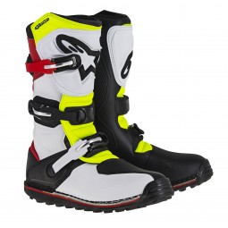 BUTY ALPINESTARS TECH T WHITE/FLUO RED/YELLOW/BLACK