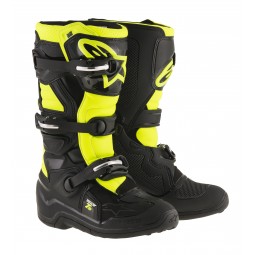 BUTY ALPINESTARS JUNIOR TECH 7S BLACK/FLUO YELLOW