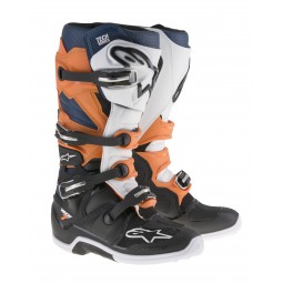 BUTY ALPINESTARS TECH 7 BLACK/ORANGE/WHITE/BLUE