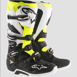 BUTY ALPINESTARS TECH 7 ENDURO BLACK/WHITE/FLUO YELLOW