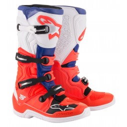 BUTY ALPINESTARS TECH 5 FLUO RED/BLUE/WHITE