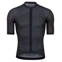 Pro Mesh Jrsy Black Scrib L