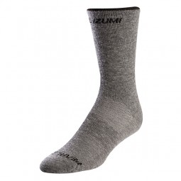 Merino Wool Tall Sock Smoked Pearl Core L