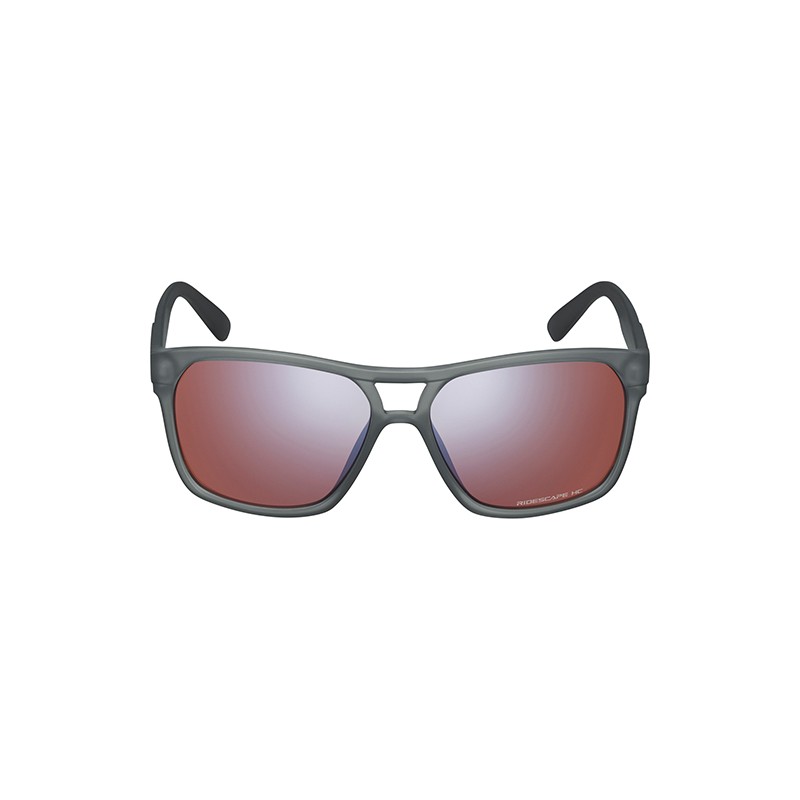 Okulary Square Trans Dark Gray W/Ridescape Hc