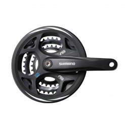 Mechanizm Korbowy 8rz Czarny FC-M311 48/38/28 170mm