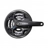 Mechanizm Korbowy 8rz Czarny FC-M311 48/38/28 170mm