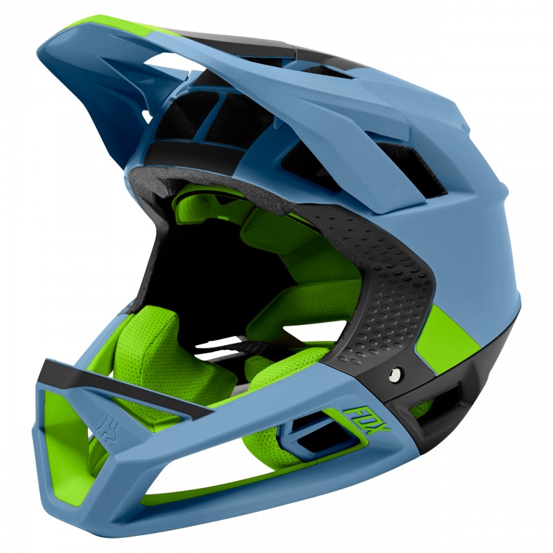 KASK ROWEROWY FOX PROFRAME BLOCKED DUSTY BLUE