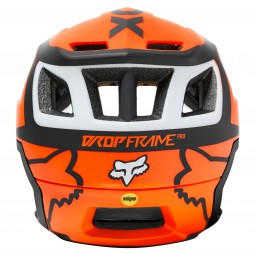 KASK ROWEROWY FOX DROPFRAME PRO DVIDE FLUO ORANGE