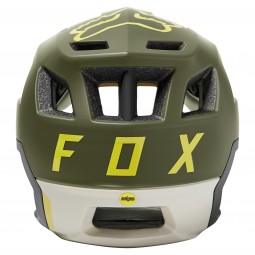 KASK ROWEROWY FOX DROPFRAME PRO OLIVE GREEN