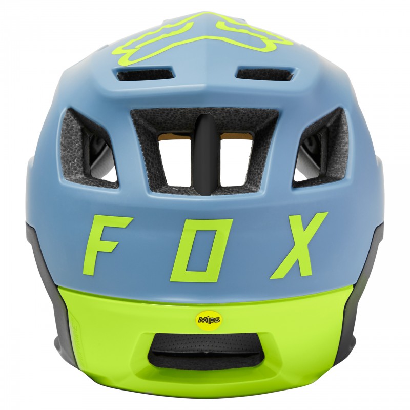 KASK ROWEROWY FOX DROPFRAME PRO DUSTY BLUE