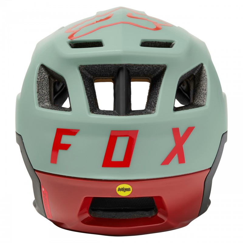 KASK ROWEROWY FOX DROPFRAME PRO EUCALYPTUS