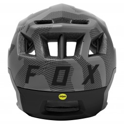KASK ROWEROWY FOX DROPFRAME PRO GREY CAMO