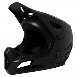 KASK ROWEROWY FOX RAMPAGE BLACK/BLACK