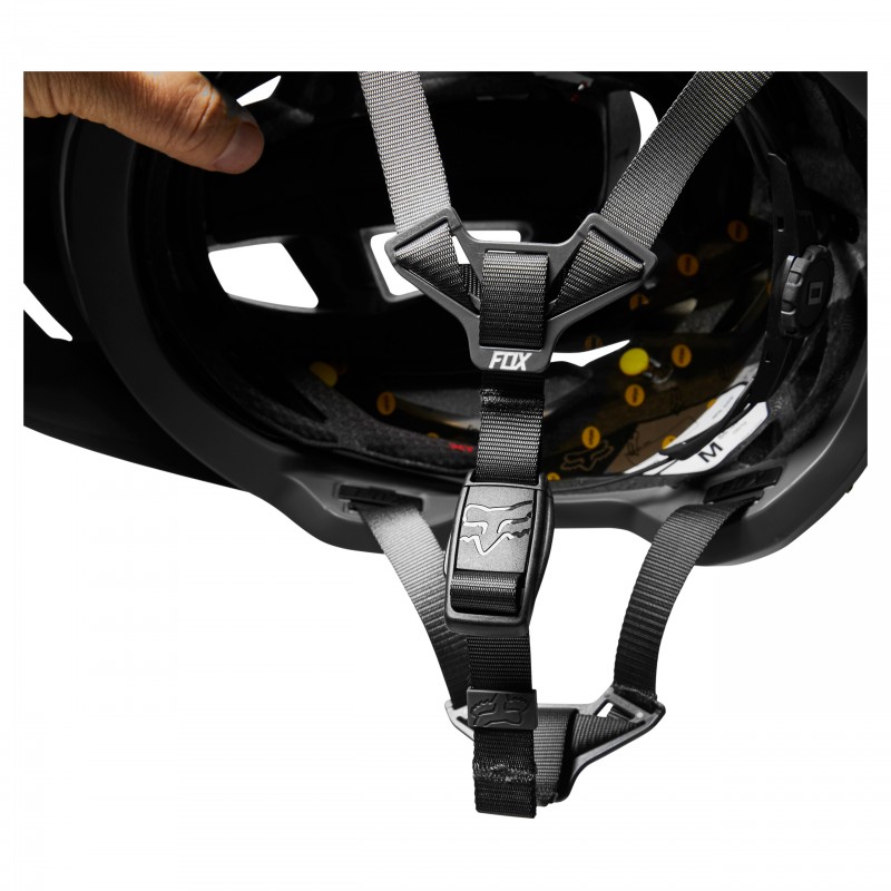 KASK ROWEROWY FOX SPEEDFRAME PRO BLOCKED BLACK