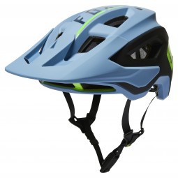 KASK ROWEROWY FOX SPEEDFRAME PRO BLOCKED DUSTY BLUE