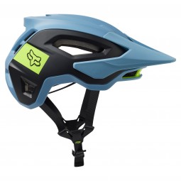 KASK ROWEROWY FOX SPEEDFRAME PRO BLOCKED DUSTY BLUE