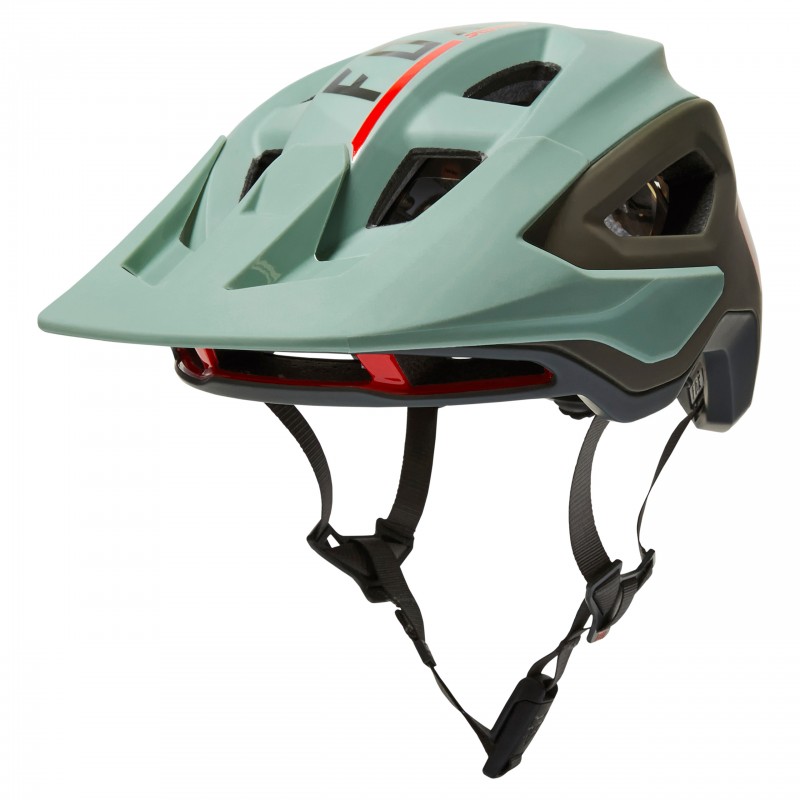 KASK ROWEROWY FOX SPEEDFRAME PRO BLOCKED EUCALYPTUS