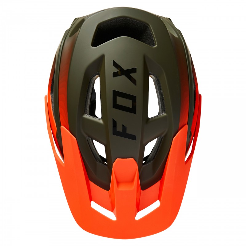 KASK ROWEROWY FOX SPEEDFRAME PRO FADE OLIVE GREEN