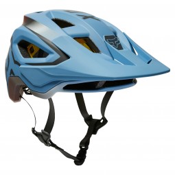 KASK ROWEROWY FOX SPEEDFRAME VNISH DUSTY BLUE